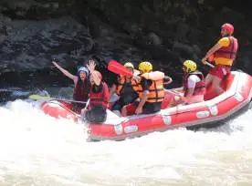 rafting heyecanı